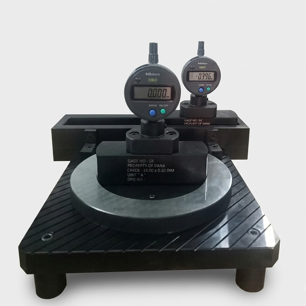 Squareness Checking Gauge-Fixtures / Step Chamfer Depth-Height Checking Fixture